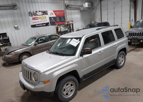 2014 Jeep Patriot Sport z USA, uszkodzony, nr VIN 1C4NJPBA5ED534497